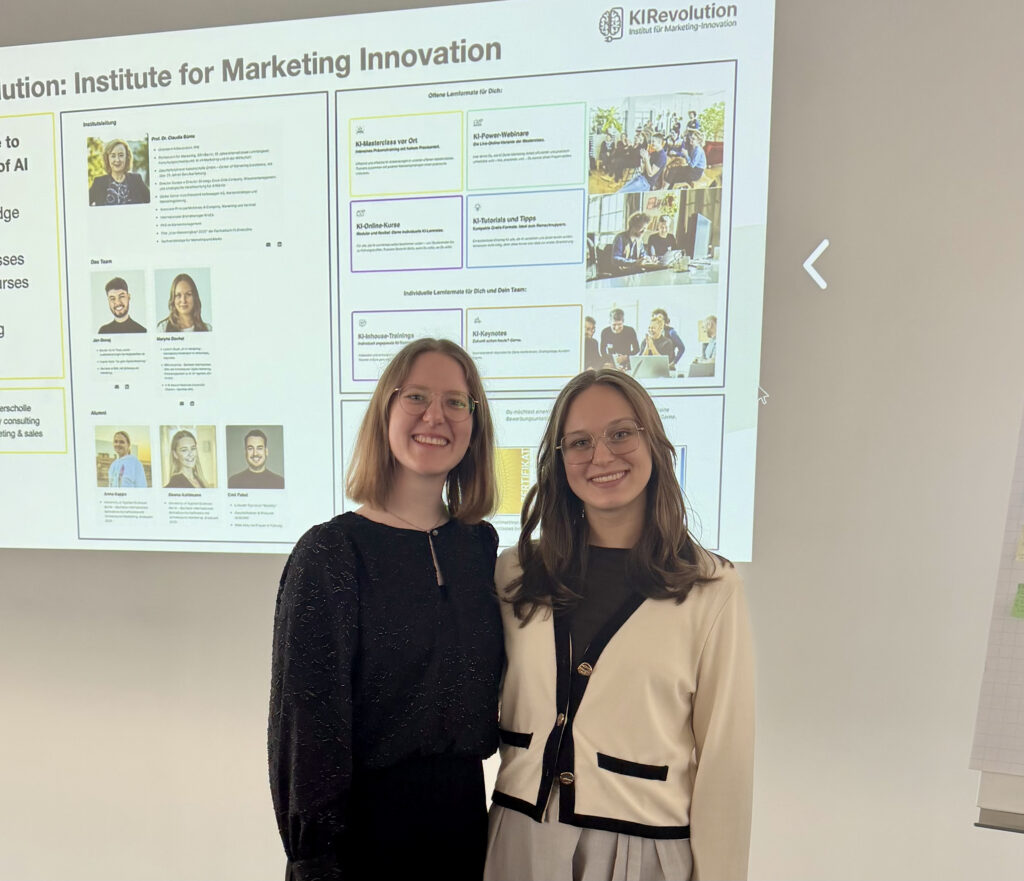 Unsere KI-Expertinnen im Einsatz