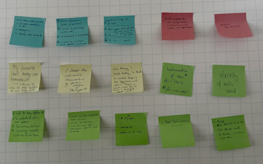 Stimmen aus dem Workshop: Erkenntnisse und Aha-Momente