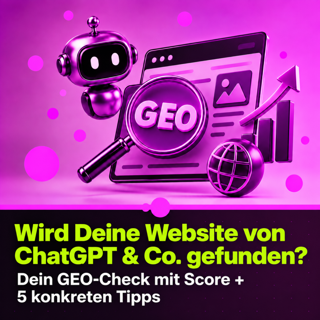 Wird Deine Website von ChatGPT & Co. gefunden?